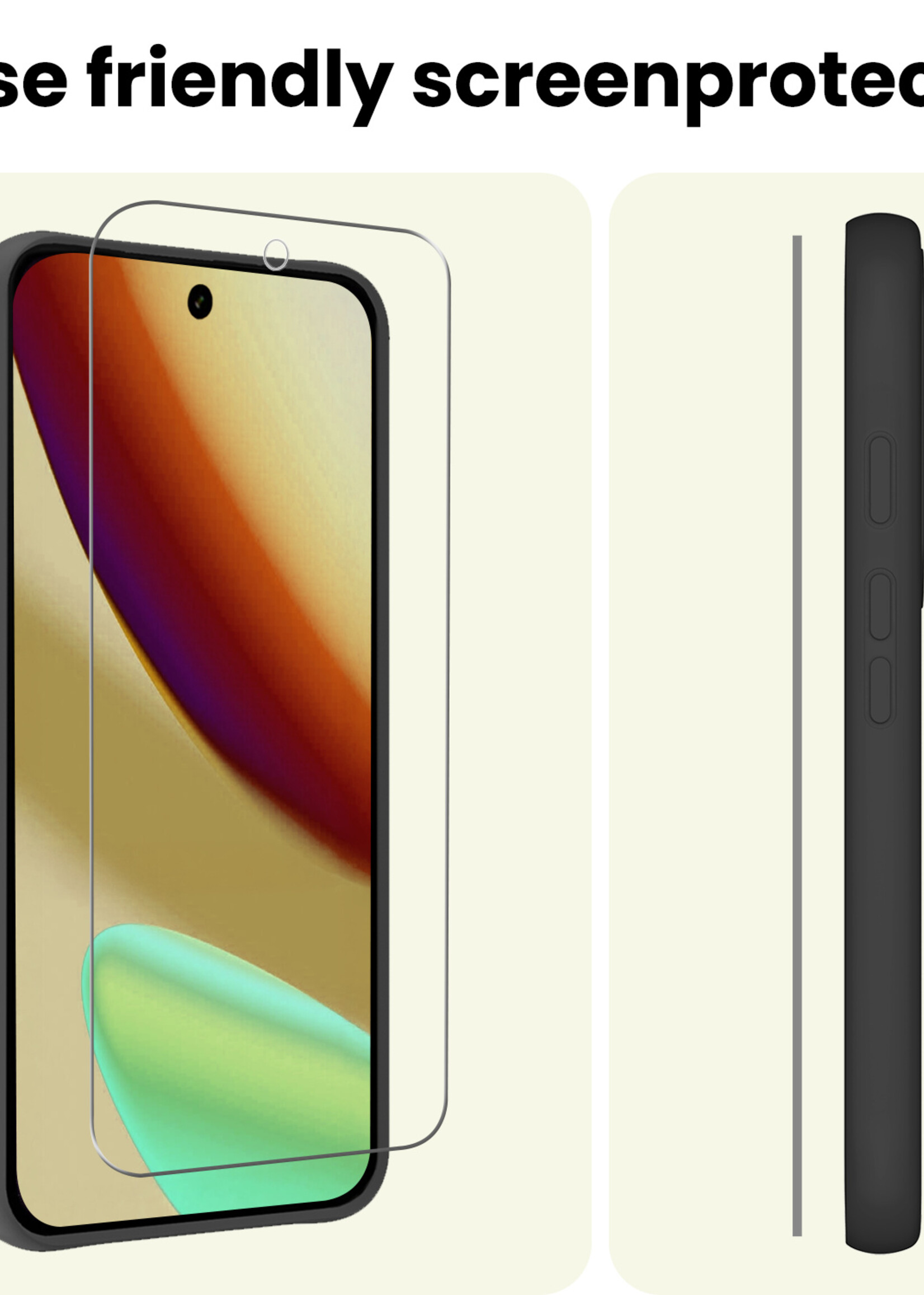 LUQ LUQ Google Pixel 11 Screenprotector Glas - 3 PACK