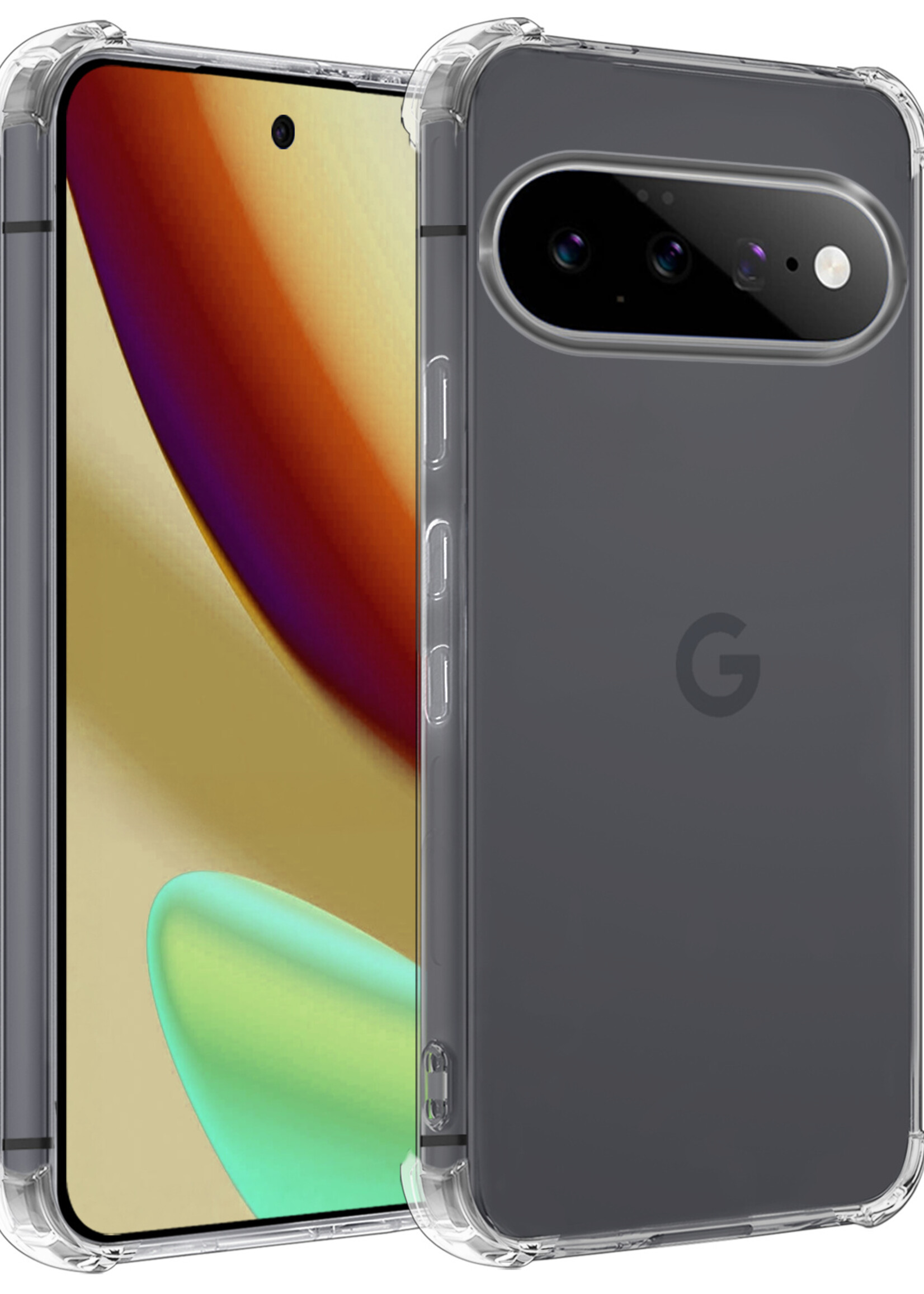 LUQ LUQ Google Pixel 11 Hoesje Shockproof - Transparant