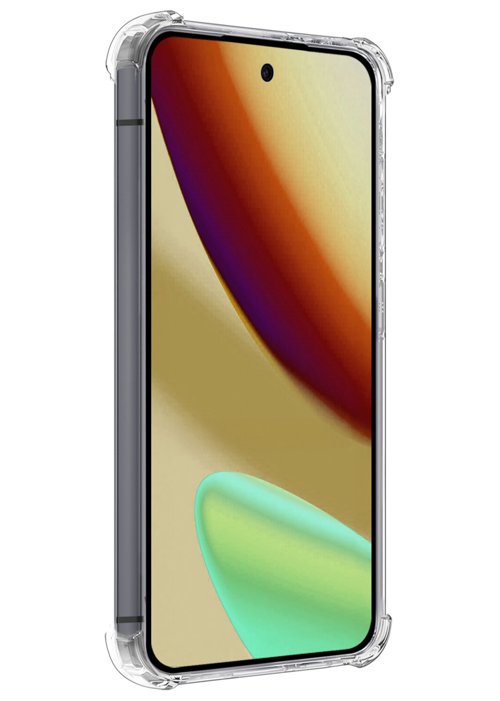 LUQ LUQ Google Pixel 11 Hoesje Shockproof - Transparant - 2 PACK