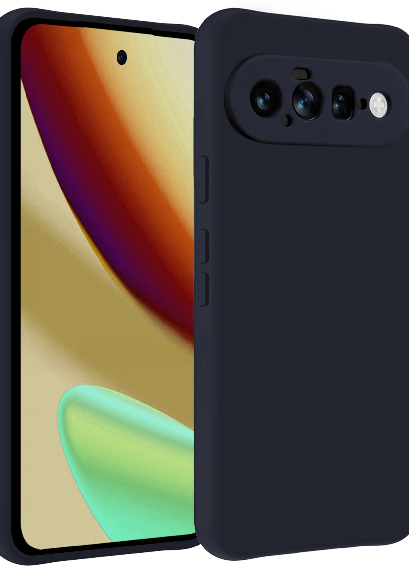 LUQ LUQ Google Pixel 11 Hoesje Siliconen - Donkerblauw