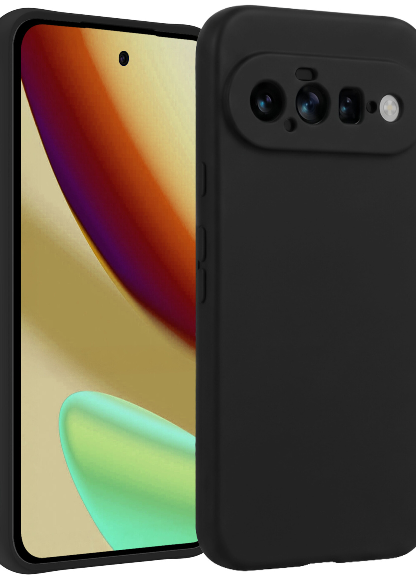 LUQ LUQ Google Pixel 11 Hoesje Siliconen - Zwart