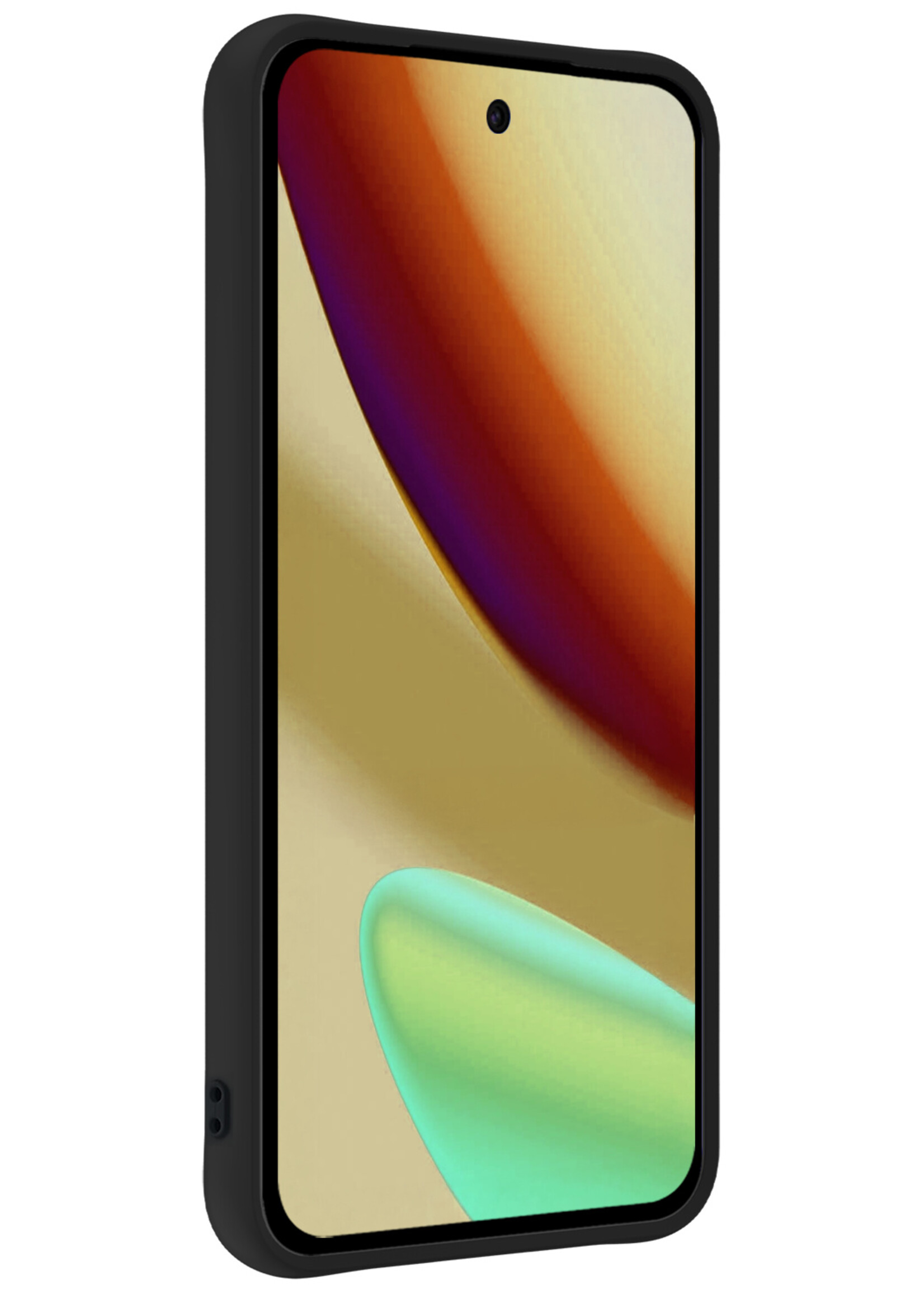 LUQ LUQ Google Pixel 11 Hoesje Siliconen Met 2x Screenprotector - Zwart