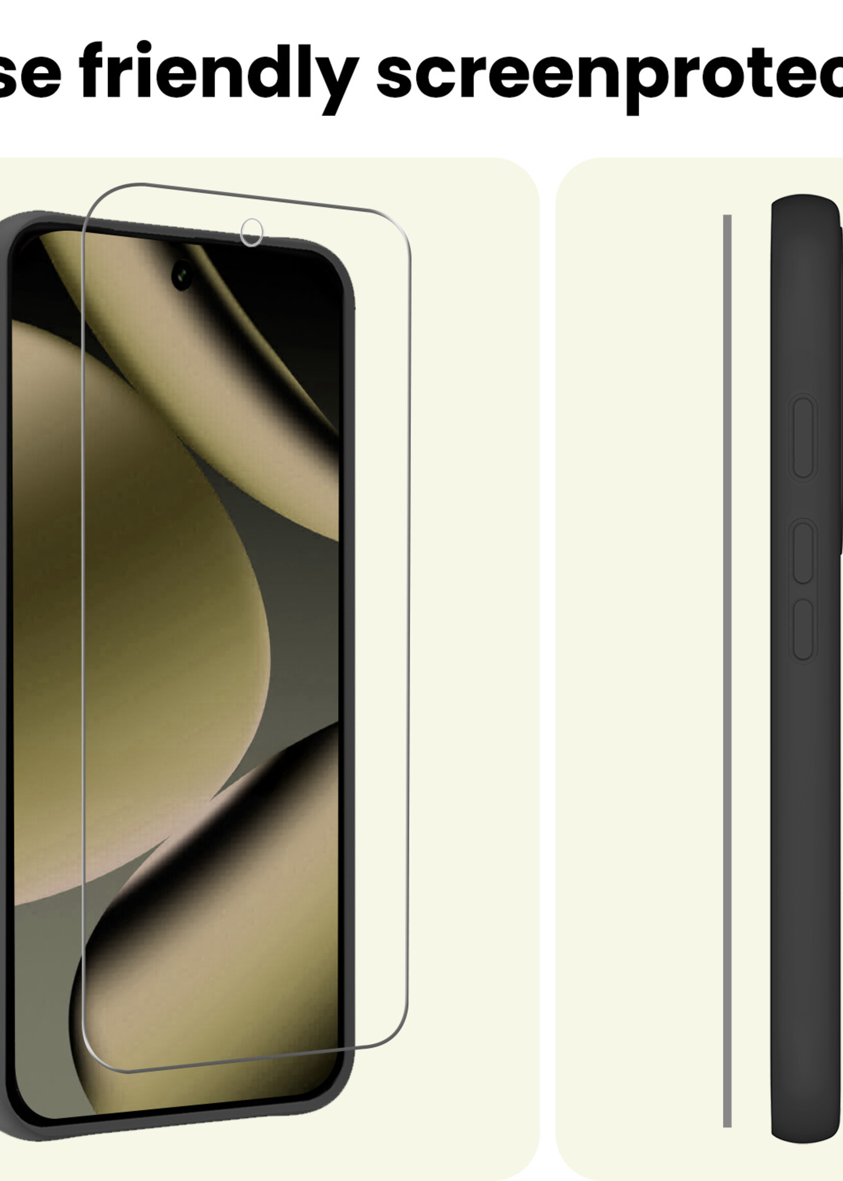 LUQ LUQ Google Pixel 11 Pro Screenprotector Glas