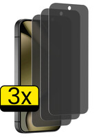 LUQ LUQ Google Pixel 11 Pro Screenprotector Glas Privacy - 3 PACK