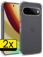 LUQ LUQ Google Pixel 11 Pro Hoesje Shockproof - Transparant - 2 PACK