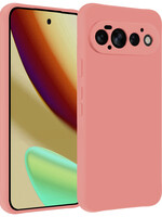LUQ LUQ Google Pixel 11 Pro Hoesje Siliconen - Lichtroze