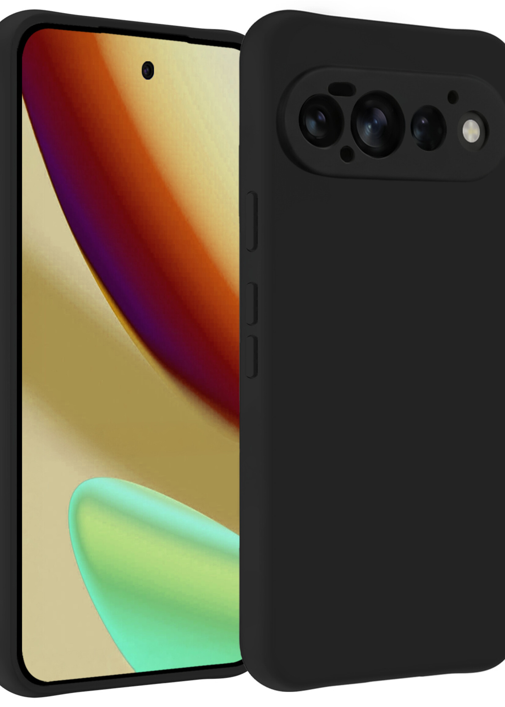 LUQ LUQ Google Pixel 11 Pro Hoesje Siliconen - Zwart