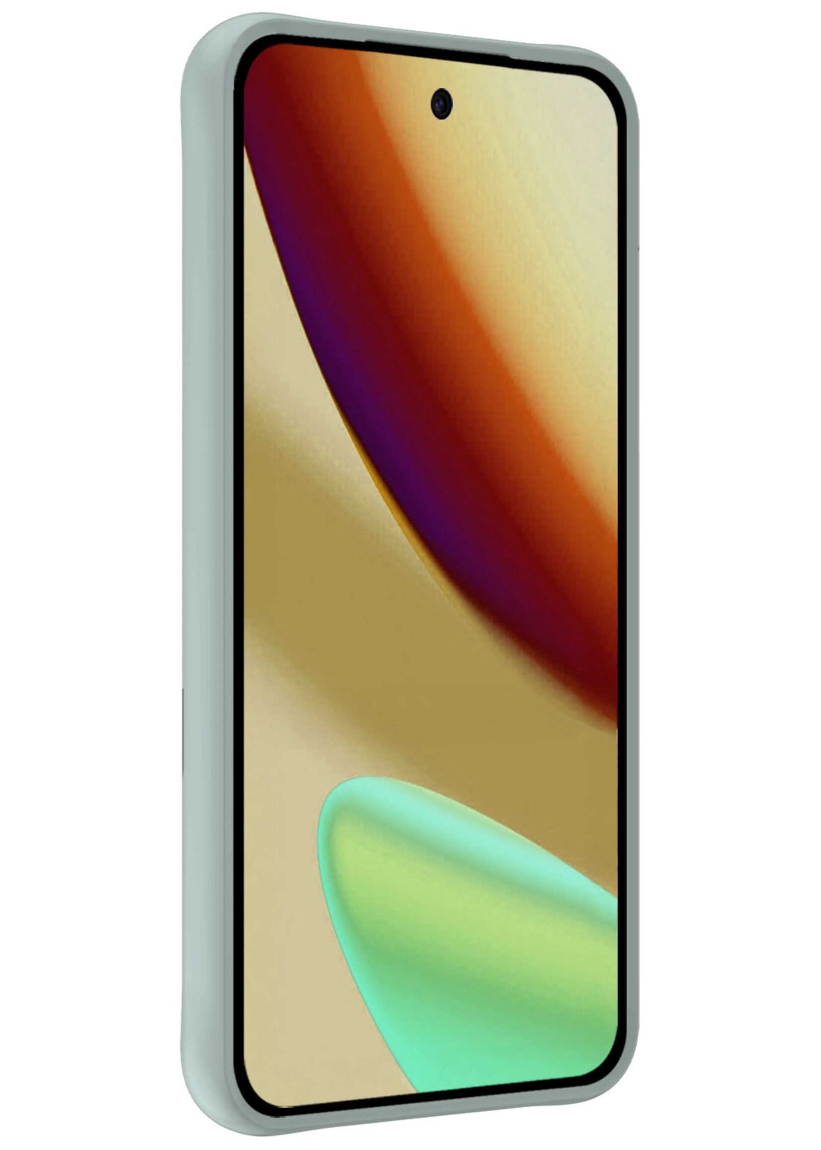 LUQ LUQ Google Pixel 11 Pro Hoesje Siliconen - Lichtblauw - 2 PACK
