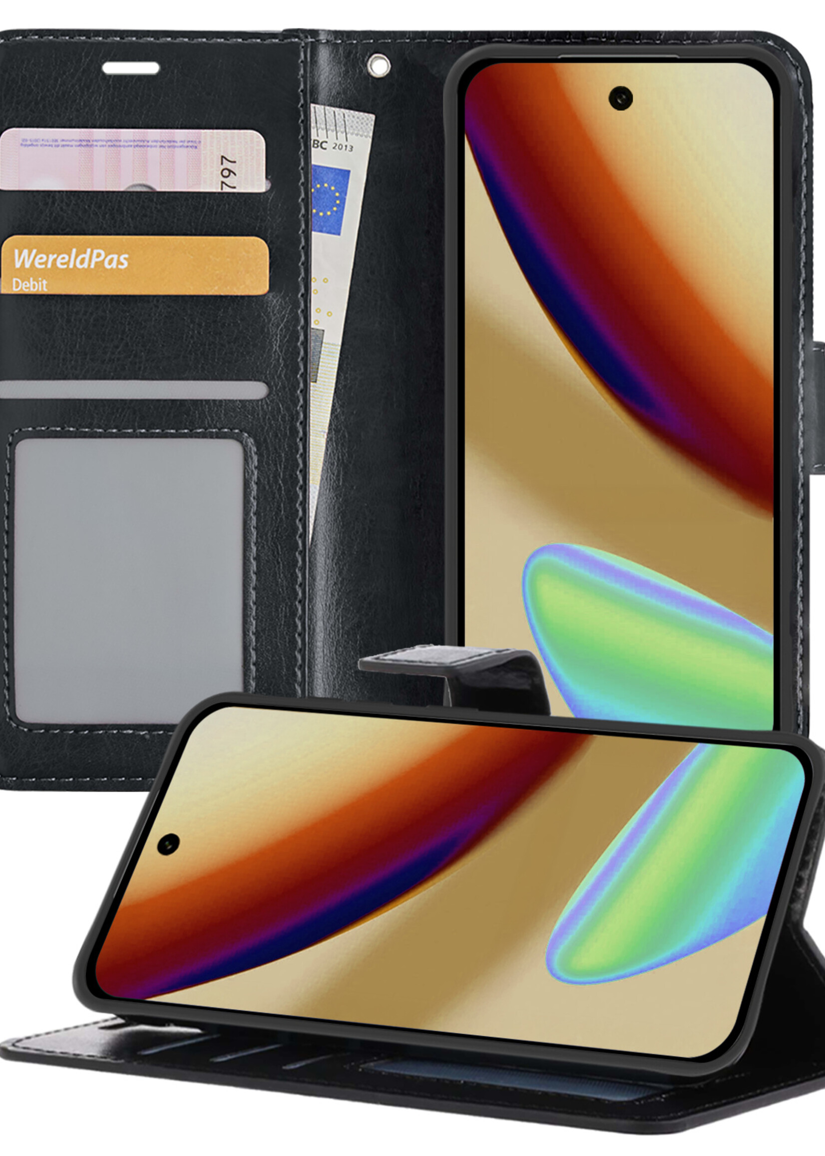 LUQ LUQ Google Pixel 11 Pro Hoesje Bookcase - Zwart