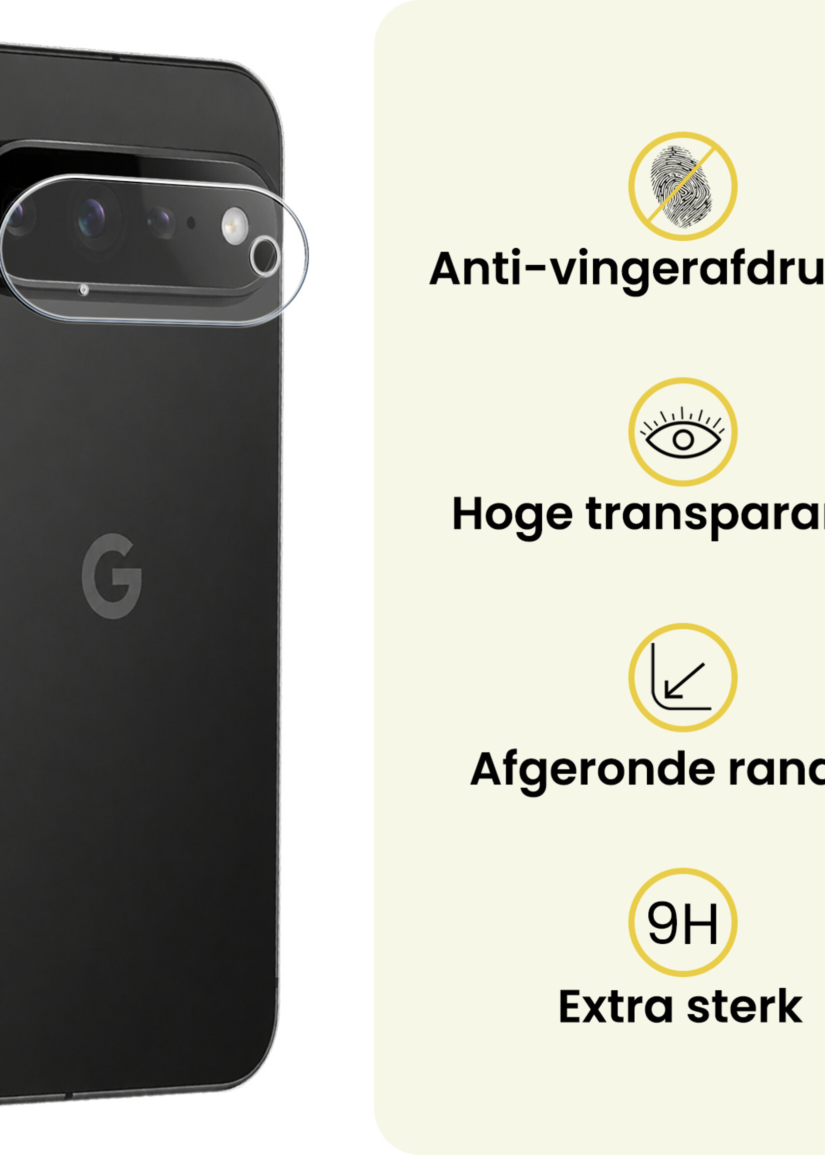 LUQ LUQ Google Pixel 11 Pro XL Camera Screenprotector - 3 PACK