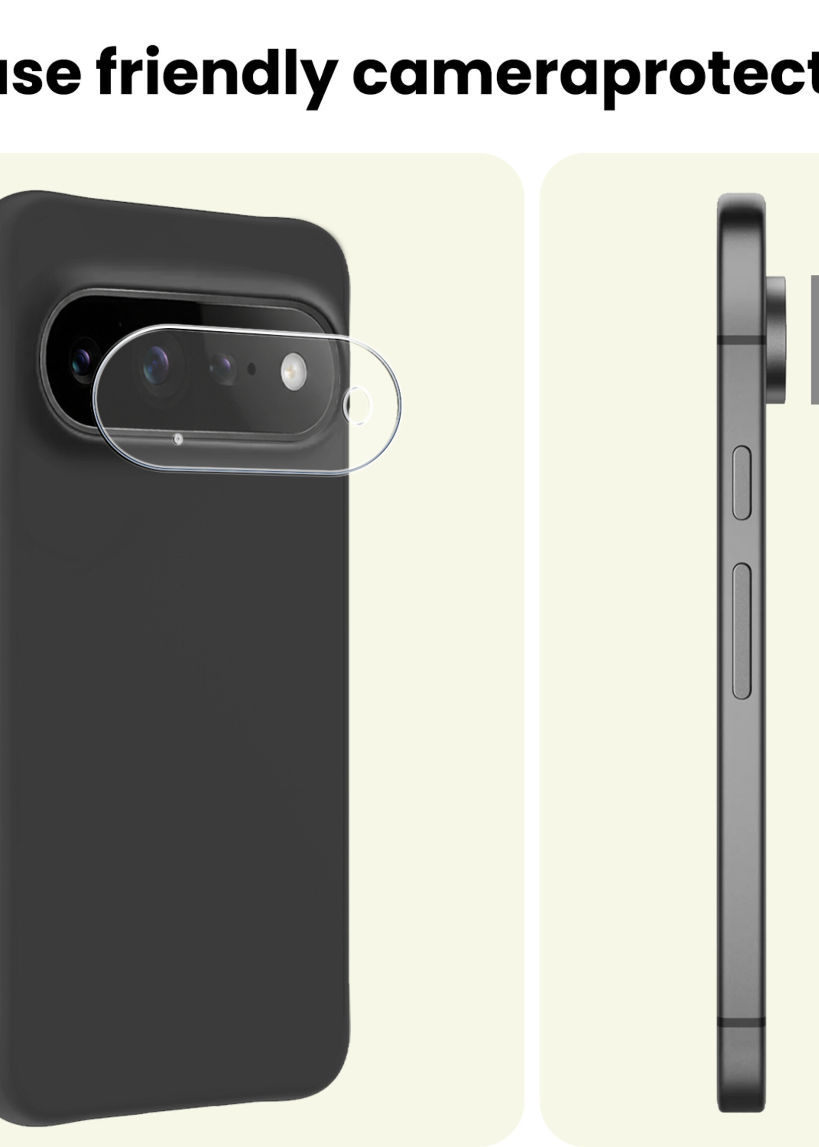 LUQ LUQ Google Pixel 11 Pro XL Camera Screenprotector - 3 PACK