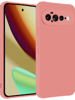 LUQ LUQ Google Pixel 11 Pro XL Hoesje Siliconen - Lichtroze