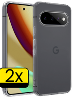 LUQ LUQ Google Pixel 11 Pro Hoesje Siliconen - Transparant - 2 PACK