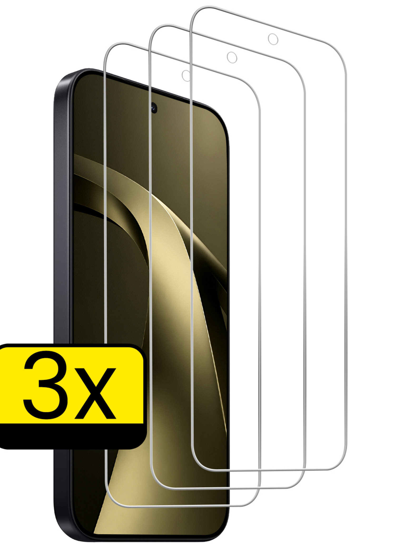LUQ LUQ Xiaomi 17T Screenprotector - 3 PACK