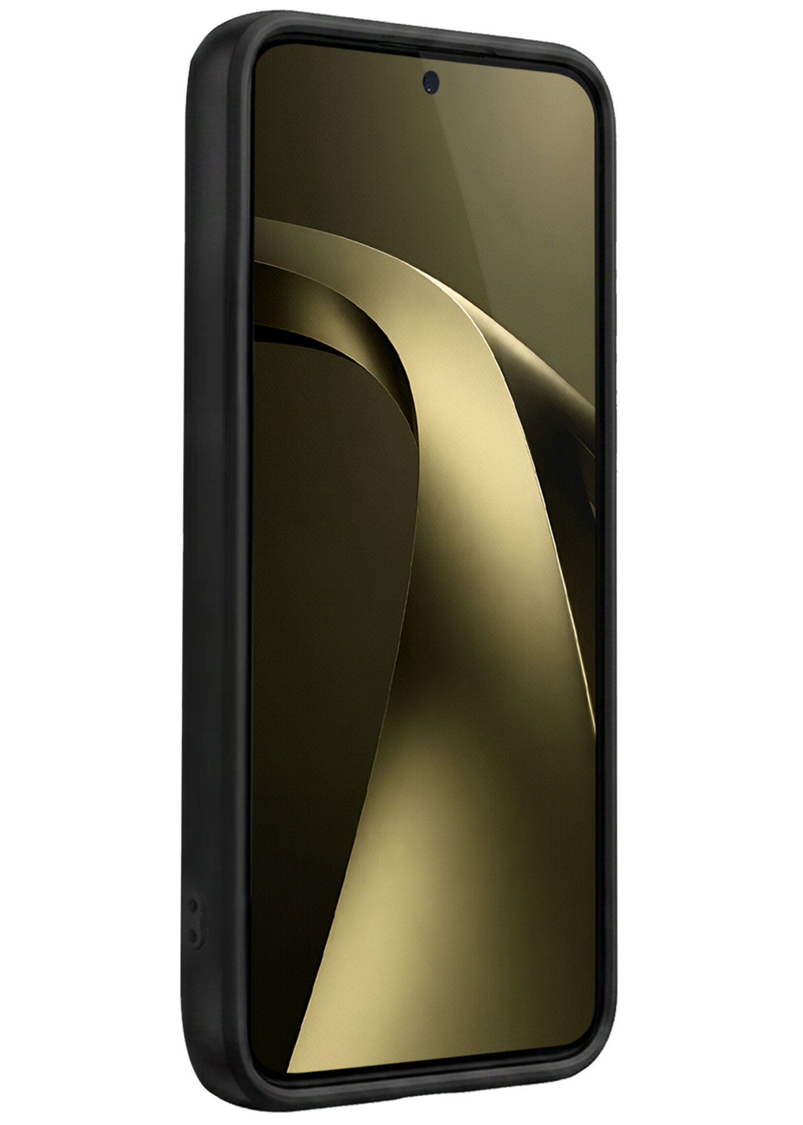 LUQ LUQ Xiaomi 17T Hoesje Siliconen - Zwart - 2 PACK