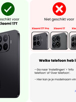 LUQ LUQ Xiaomi 17T Hoesje Shockproof - Transparant