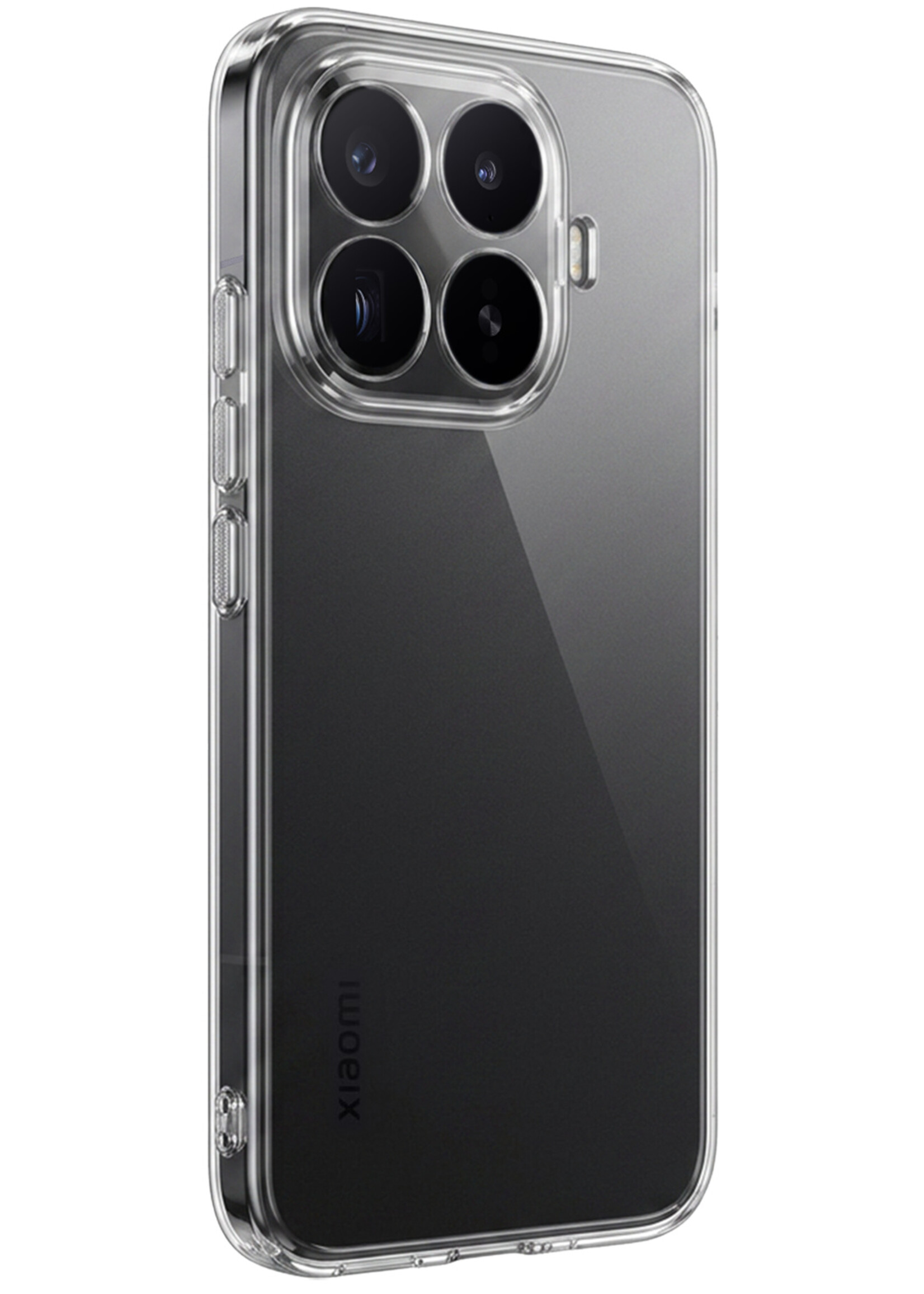 LUQ LUQ Xiaomi 17T Pro Hoesje Siliconen - Transparant