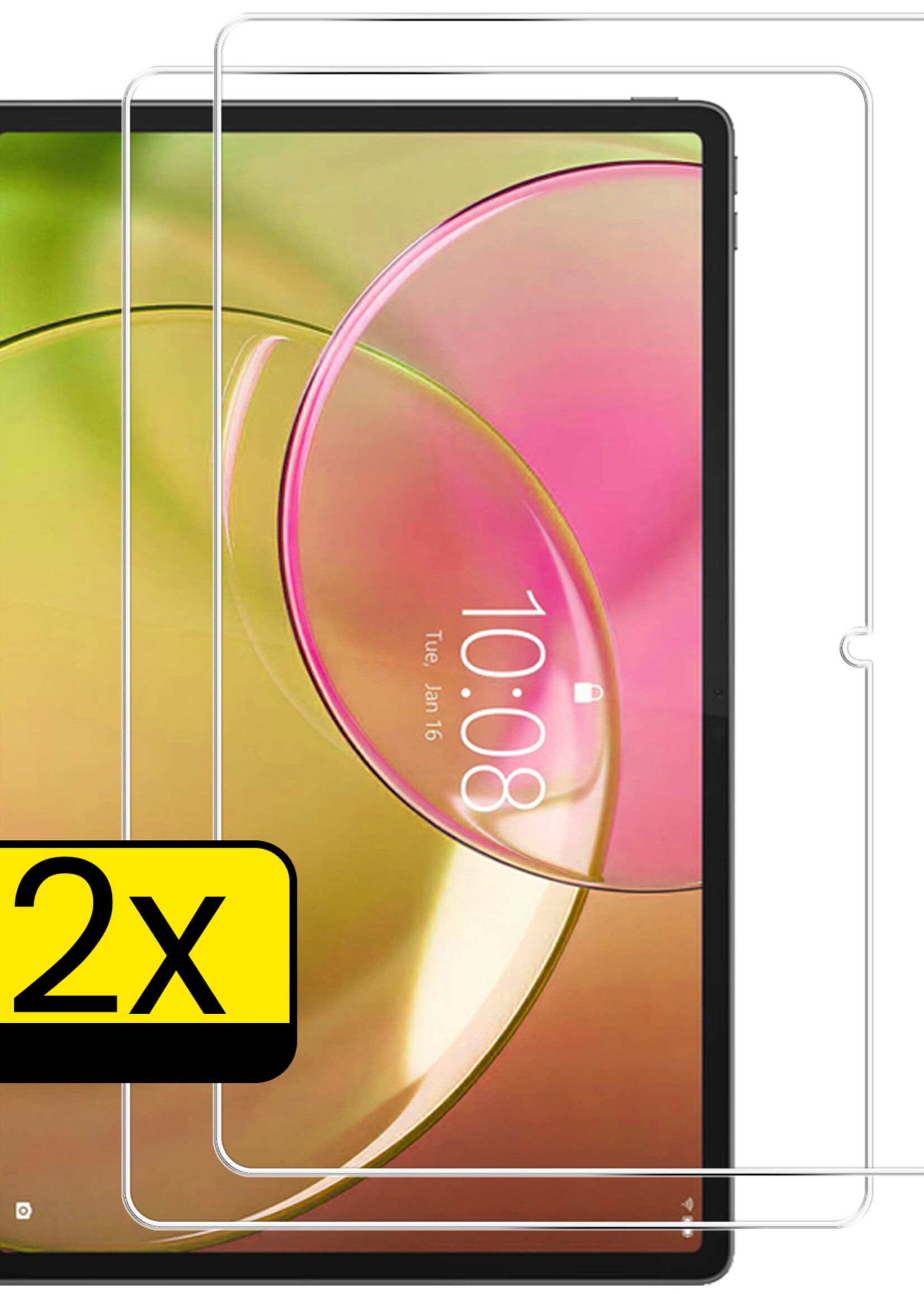 LUQ LUQ Lenovo Idea Tab Pro Gen 2 Screenprotector - 2 PACK