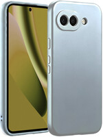 LUQ LUQ Google Pixel 10a Hoesje Siliconen - Lichtblauw