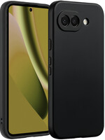 LUQ LUQ Google Pixel 10a Hoesje Siliconen - Zwart