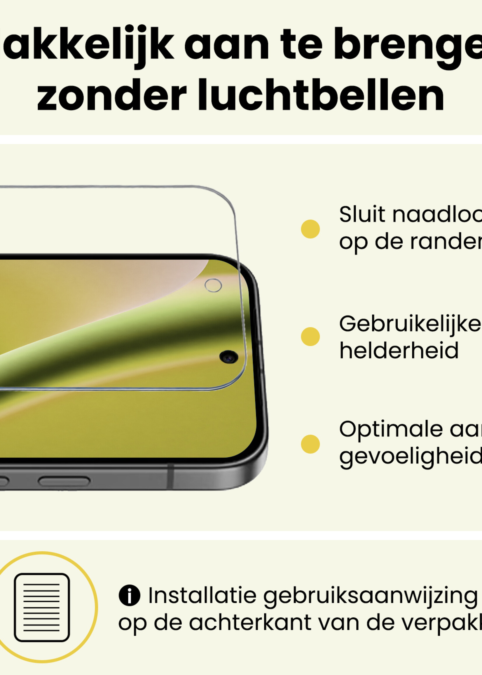 LUQ LUQ Google Pixel 10a Hoesje Siliconen Met Screenprotector - Donkergroen