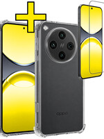 LUQ LUQ OPPO Find X8 Pro Hoesje Shockproof Met Screenprotector