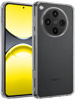 LUQ LUQ OPPO Find X8 Pro Hoesje Siliconen - Transparant