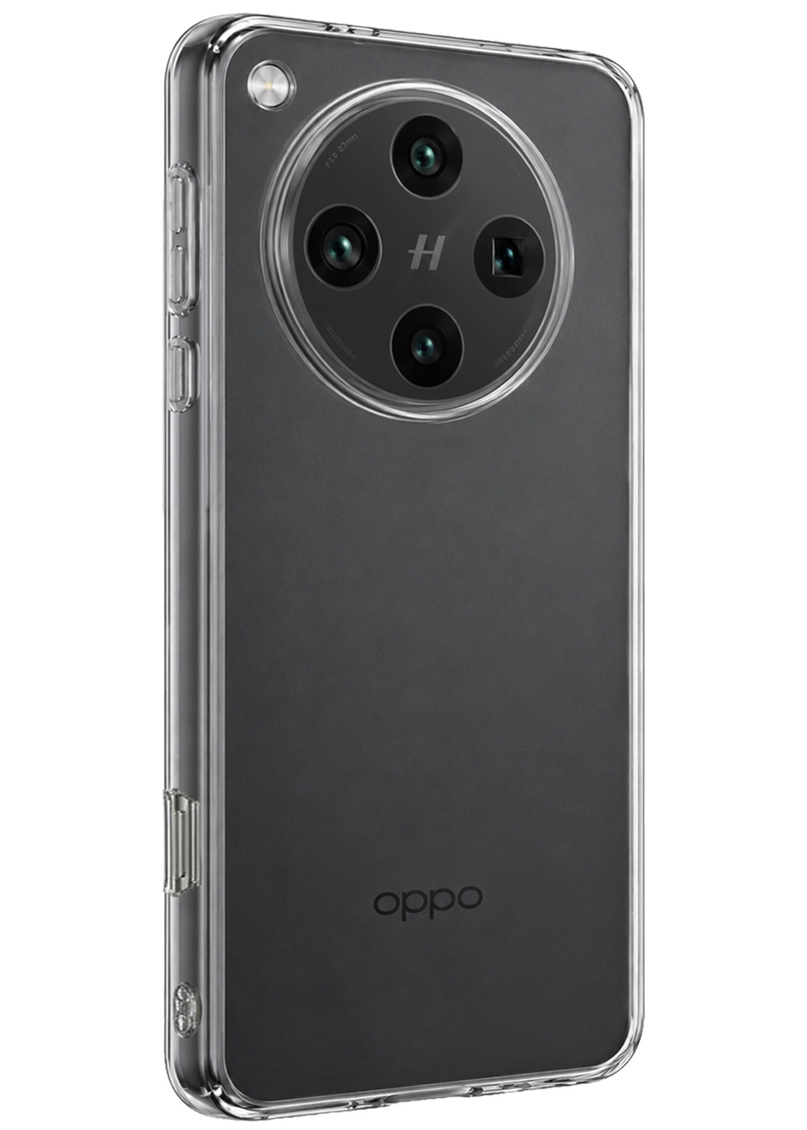 LUQ LUQ OPPO Find X8 Pro Hoesje Siliconen - Transparant - 2 PACK