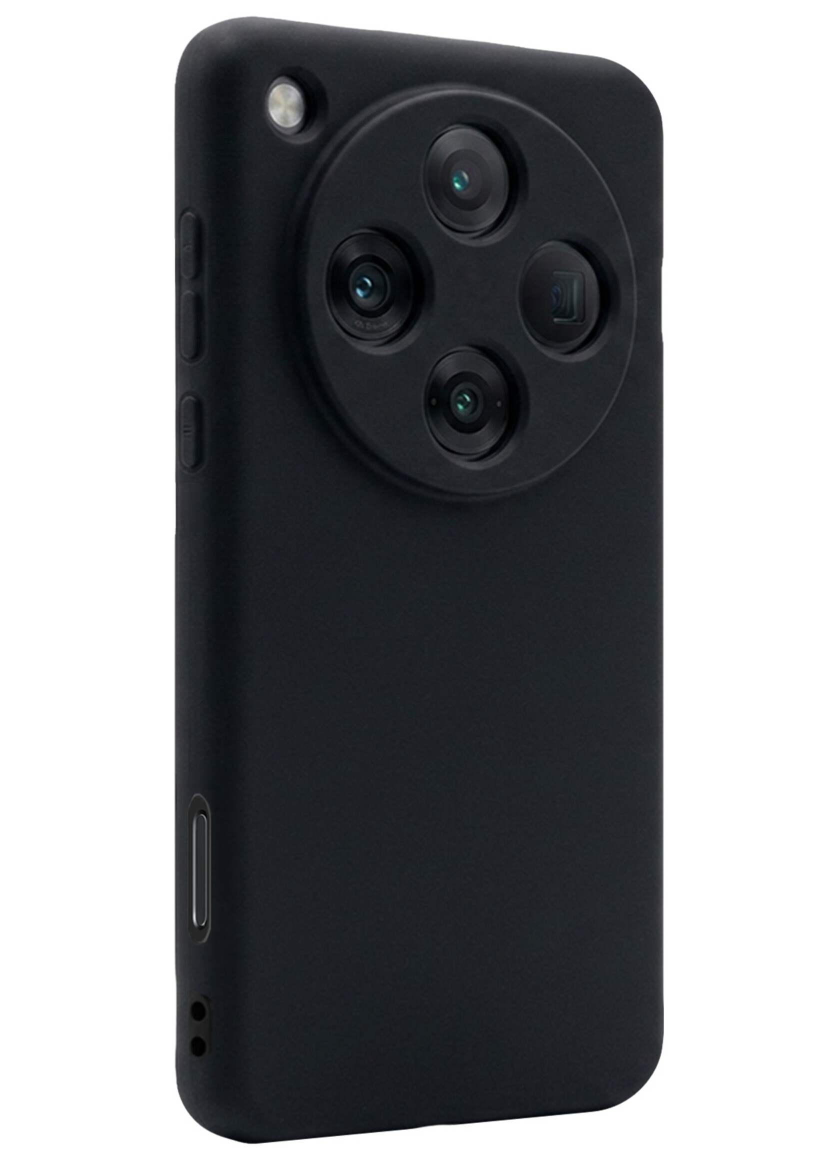 LUQ LUQ OPPO Find X8 Pro Hoesje Siliconen - Zwart