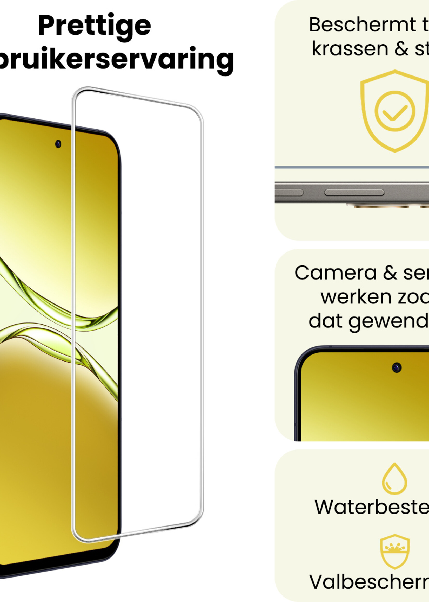 LUQ LUQ OPPO A5 Pro Screenprotector - 2 PACK