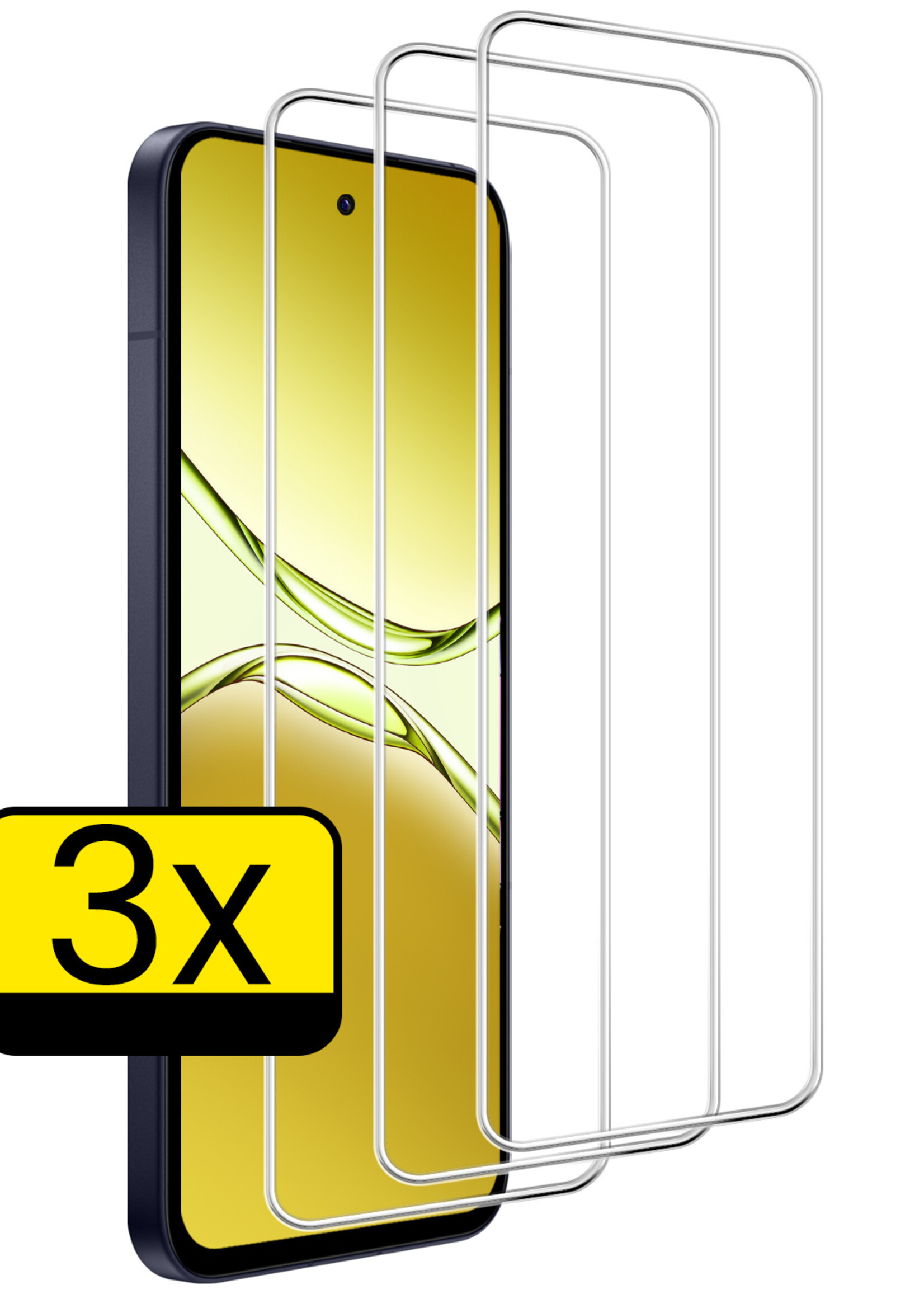 LUQ LUQ OPPO A5 Pro Screenprotector - 3 PACK