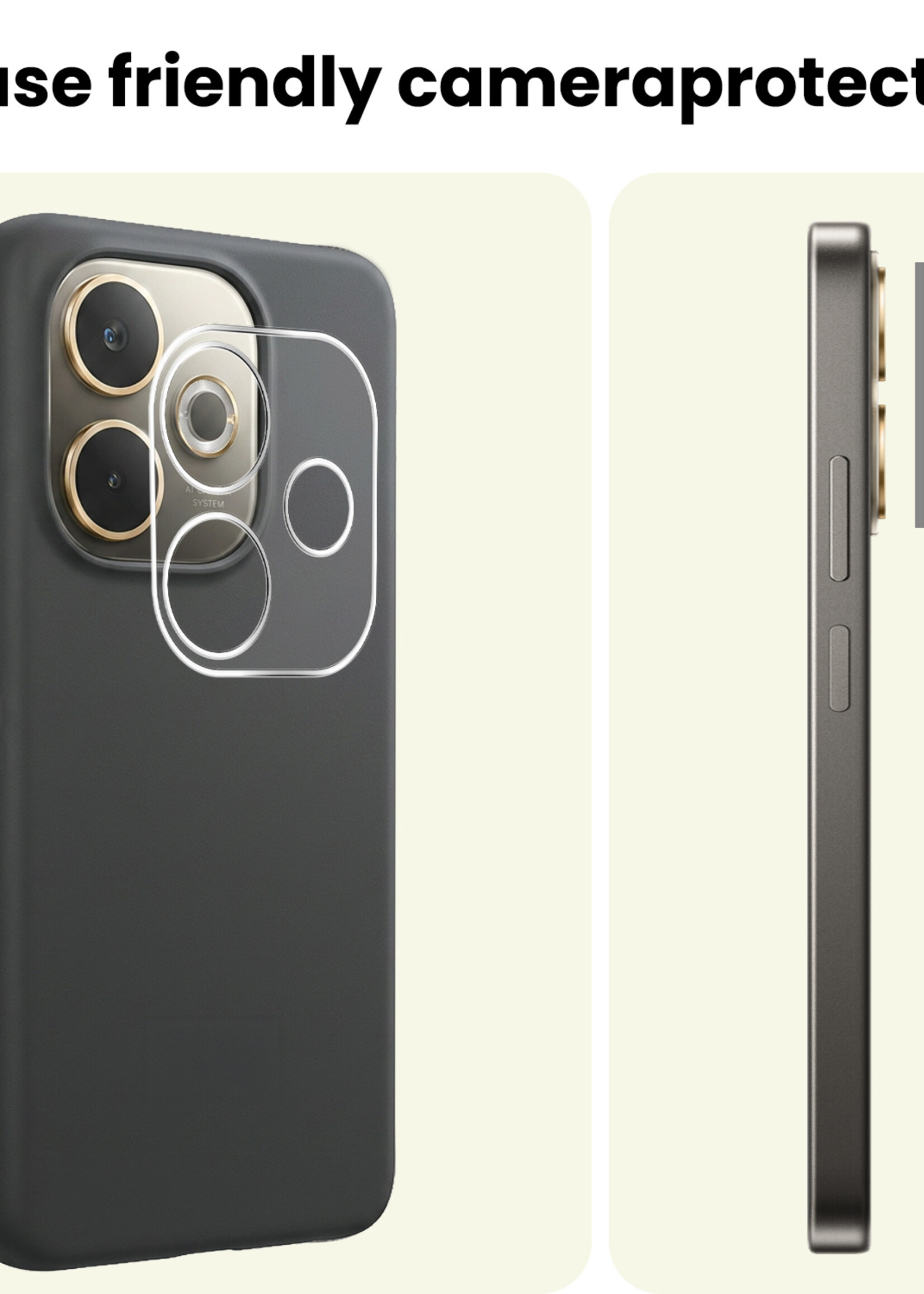 LUQ LUQ OPPO A5 Pro Camera Screenprotector