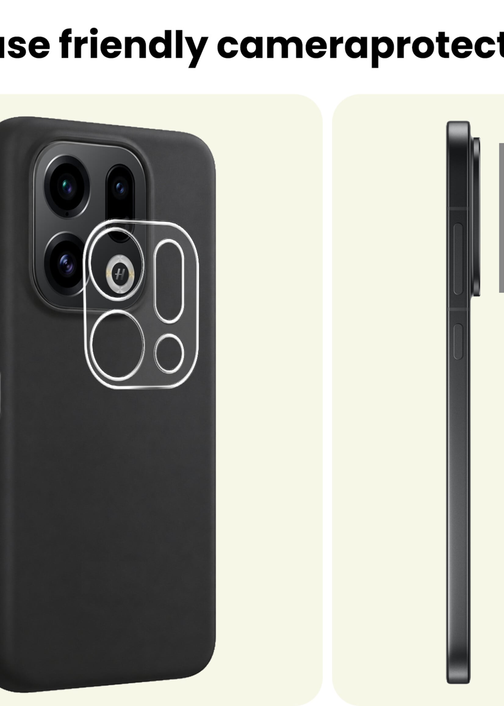 LUQ LUQ OPPO Find X9 Camera Screenprotector