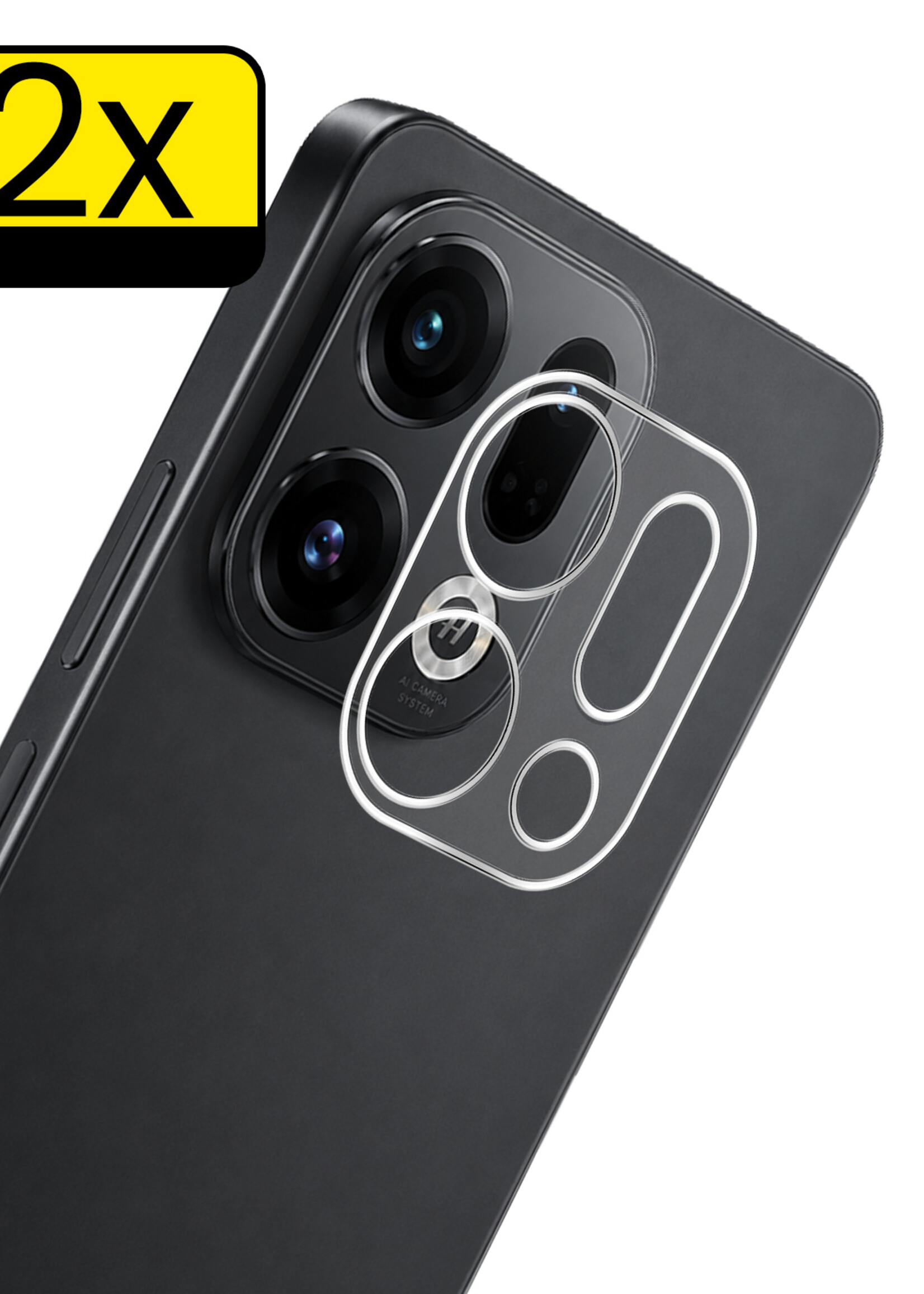 LUQ LUQ OPPO Find X9 Camera Screenprotector - 2 PACK