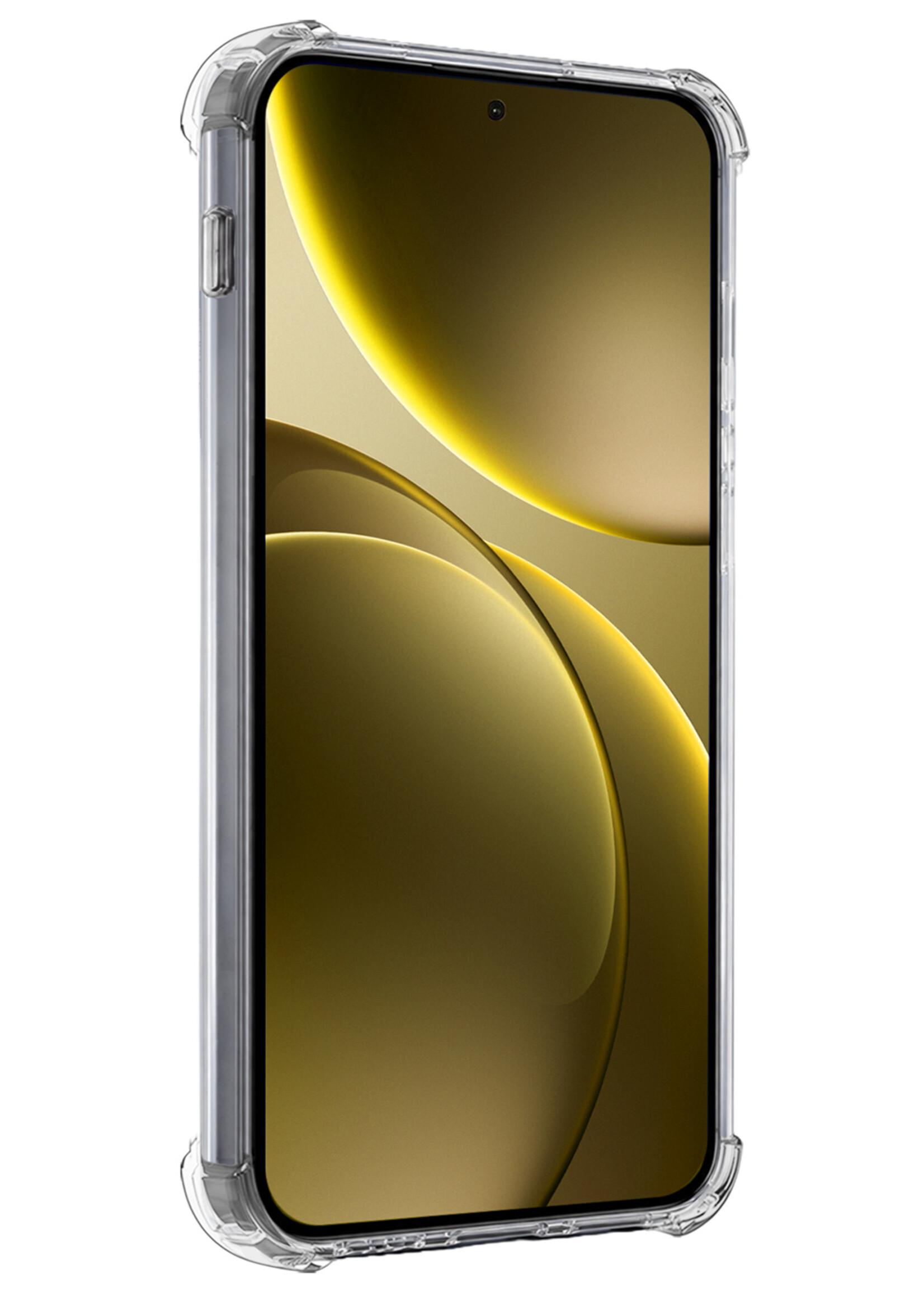 LUQ LUQ OPPO Find X9 Hoesje Shockproof - Transparant - 2 PACK