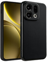 LUQ LUQ OPPO Find X9 Hoesje Siliconen - Zwart