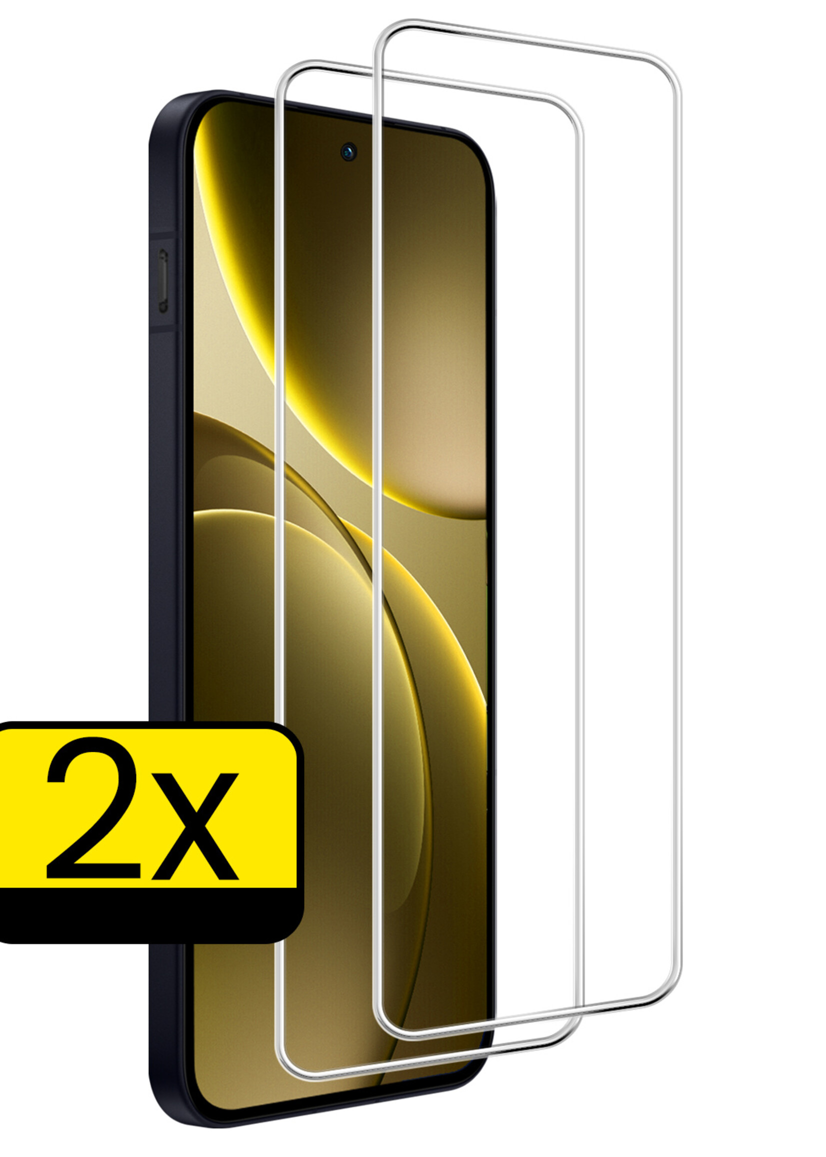 LUQ LUQ OPPO Find X9 Pro Screenprotector Glas - 2 PACK