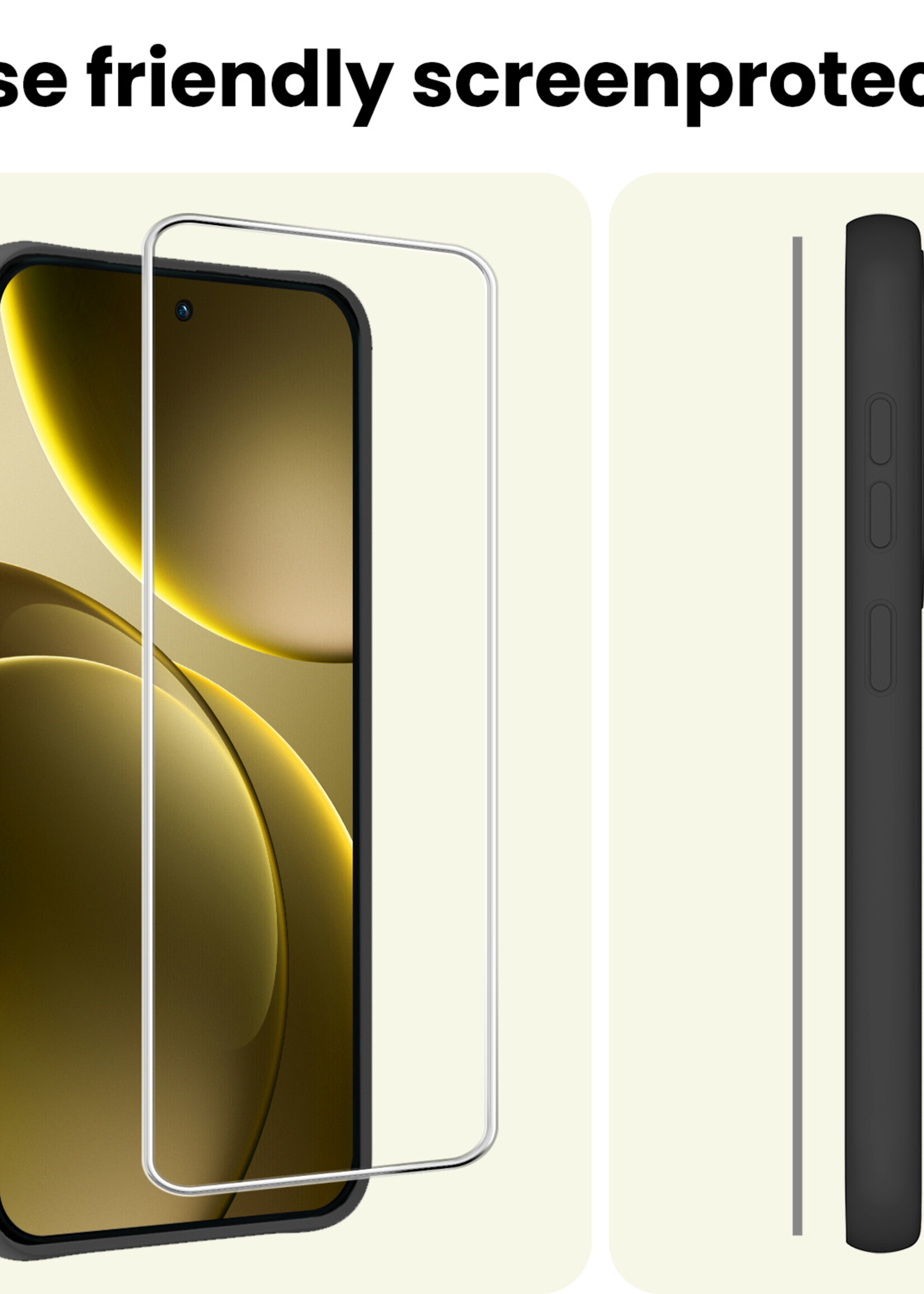LUQ LUQ OPPO Find X9 Pro Screenprotector Glas - 3 PACK