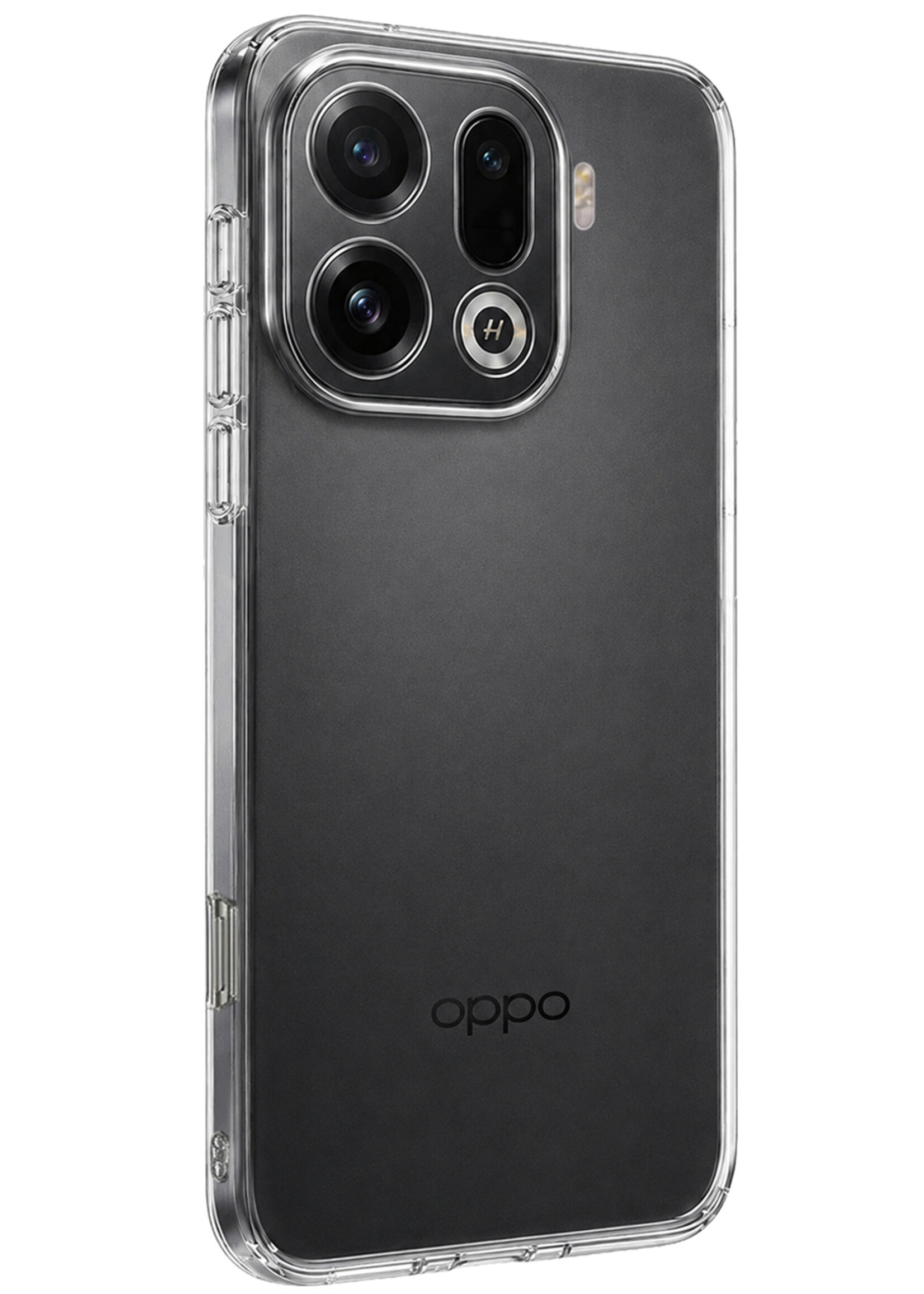 LUQ LUQ OPPO Find X9 Pro Hoesje Siliconen - Transparant - 2 PACK