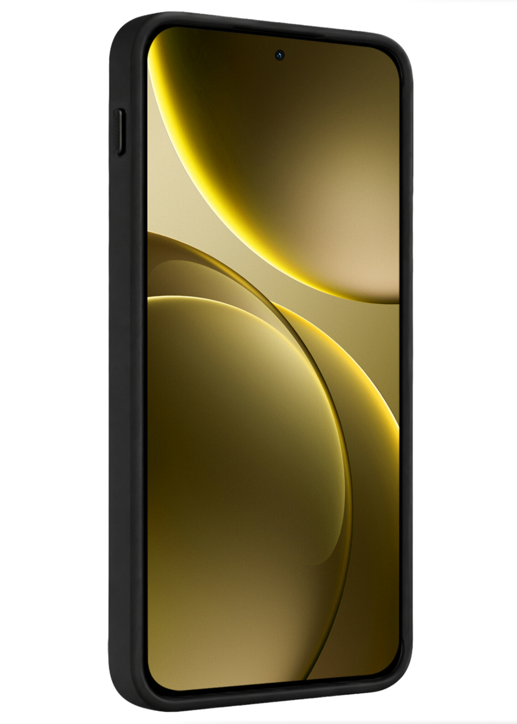 LUQ LUQ OPPO Find X9 Pro Hoesje Siliconen Met 2x Screenprotector - Zwart