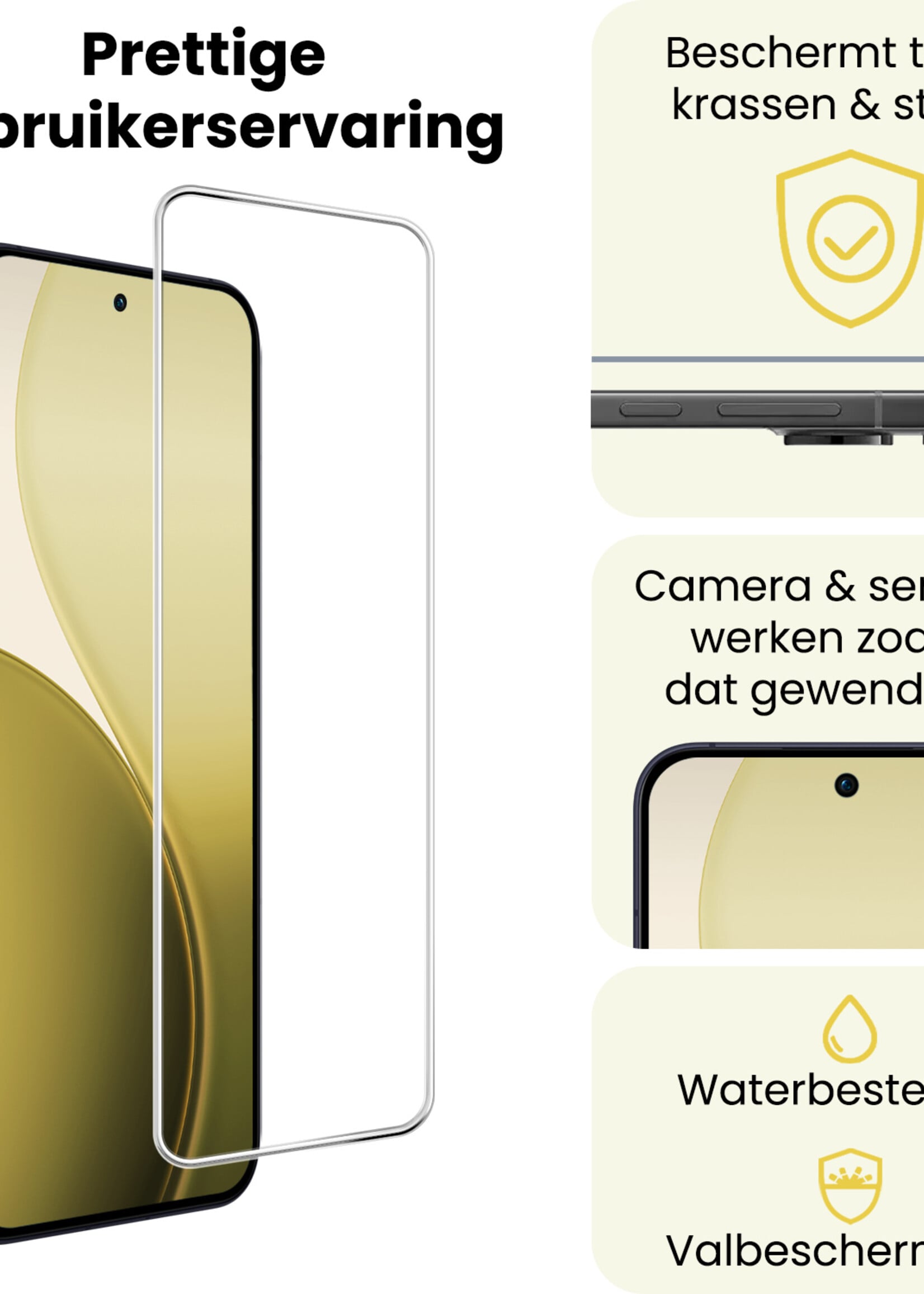 LUQ LUQ OPPO Reno14 Screenprotector - 2 PACK