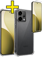 LUQ LUQ OPPO Reno14 Hoesje Shockproof Met Screenprotector