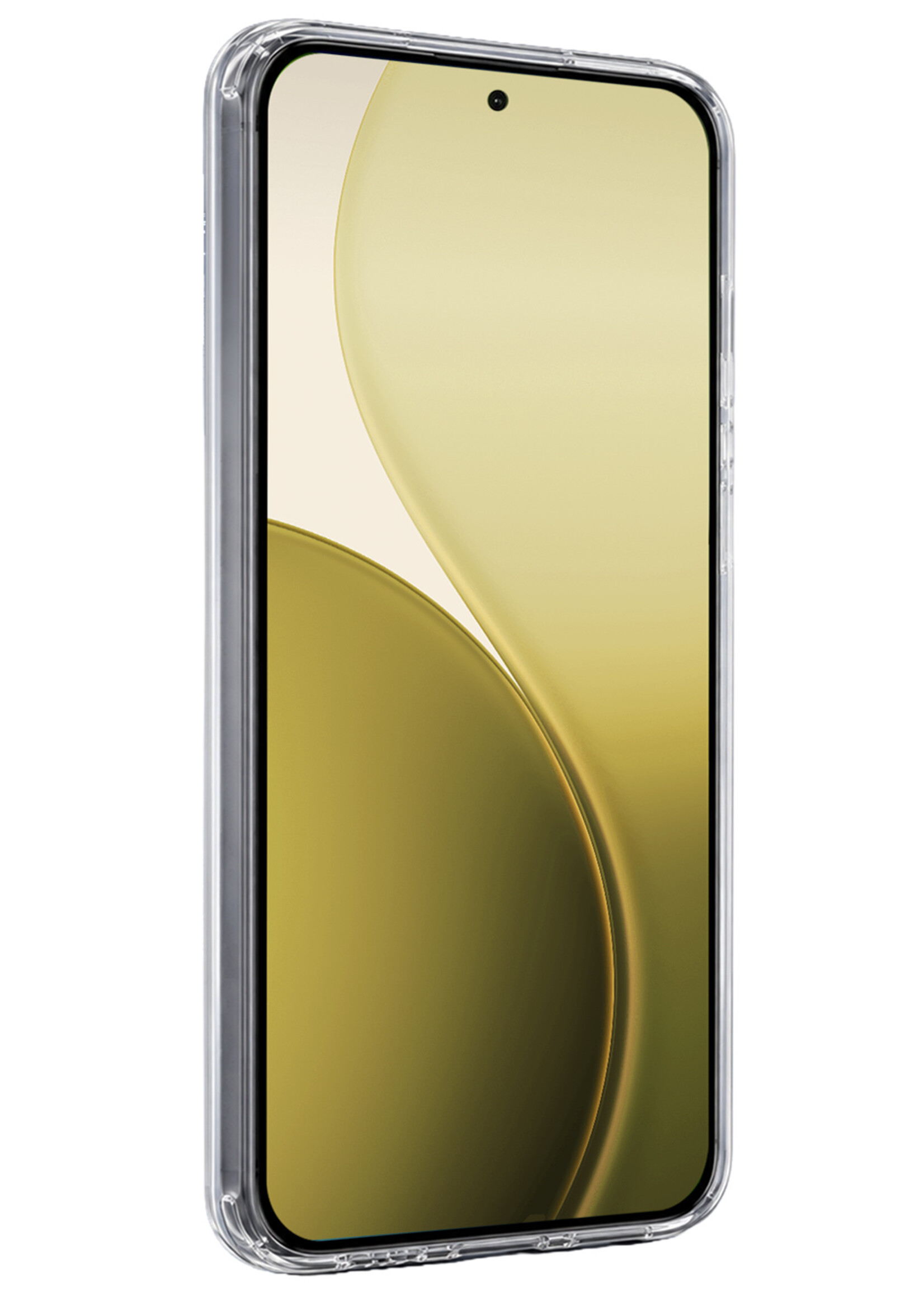 LUQ LUQ OPPO Reno14 Hoesje Siliconen - Transparant - 2 PACK