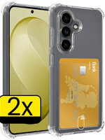 LUQ LUQ Samsung Galaxy S26 FE Hoesje Pashouder - 2 PACK