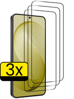 LUQ LUQ Samsung Galaxy S26 FE Screenprotector Glas Full Cover - 3 PACK