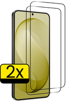 LUQ LUQ Samsung Galaxy S26 FE Screenprotector Glas Full Cover - 2 PACK