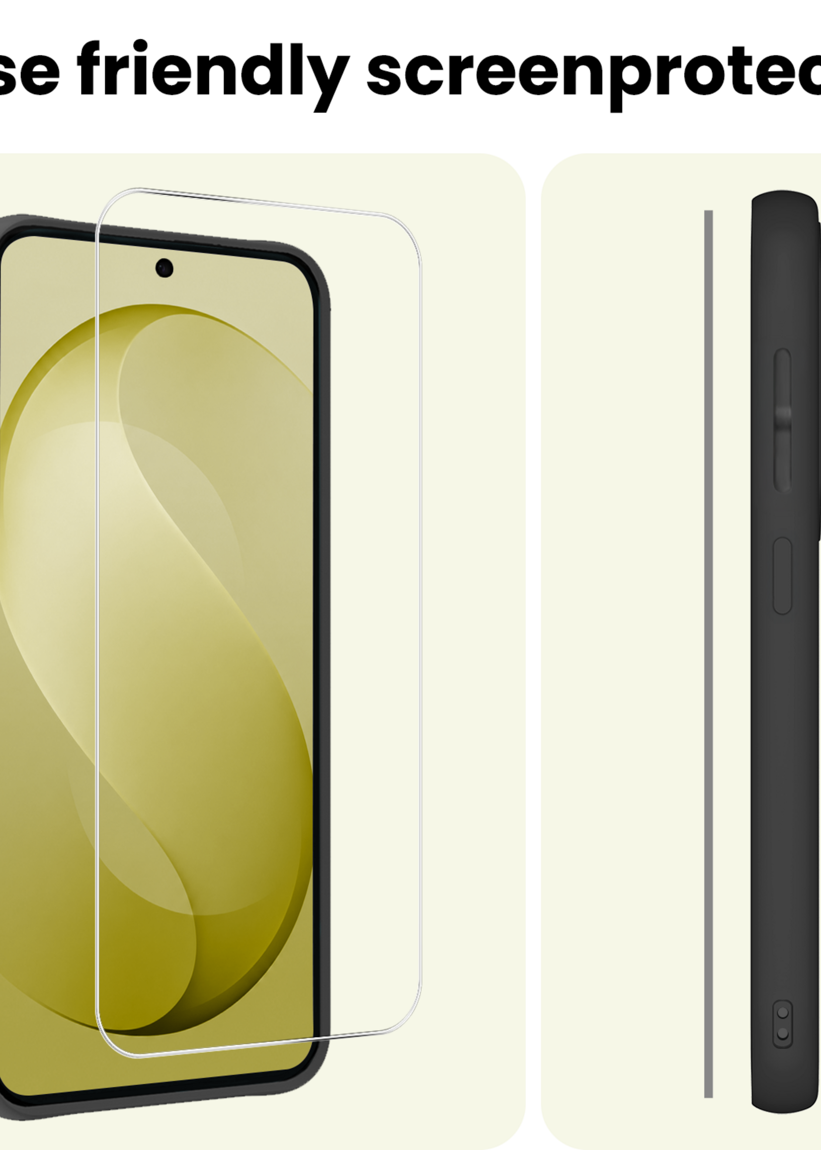 LUQ LUQ Samsung Galaxy S26 FE Screenprotector Glas