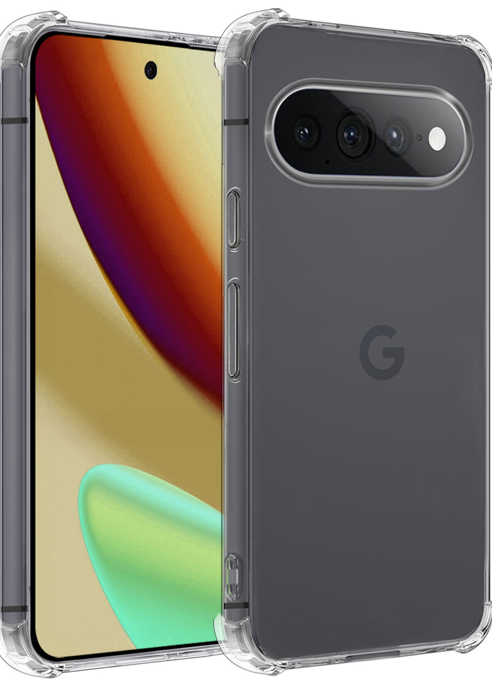 LUQ LUQ Google Pixel 11 Pro XL Hoesje Shockproof - Transparant