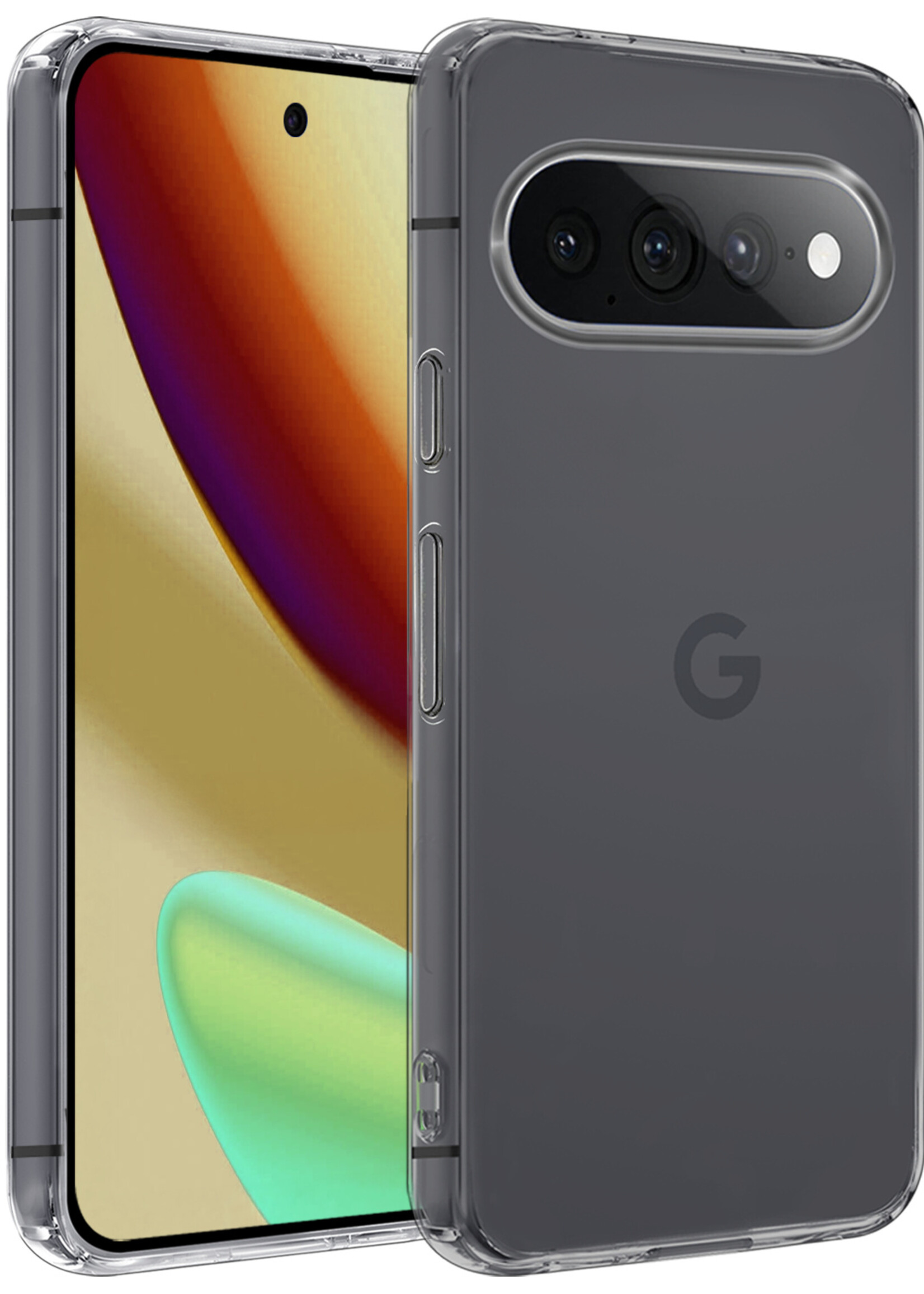 LUQ LUQ Google Pixel 11 Pro XL Hoesje Siliconen - Transparant