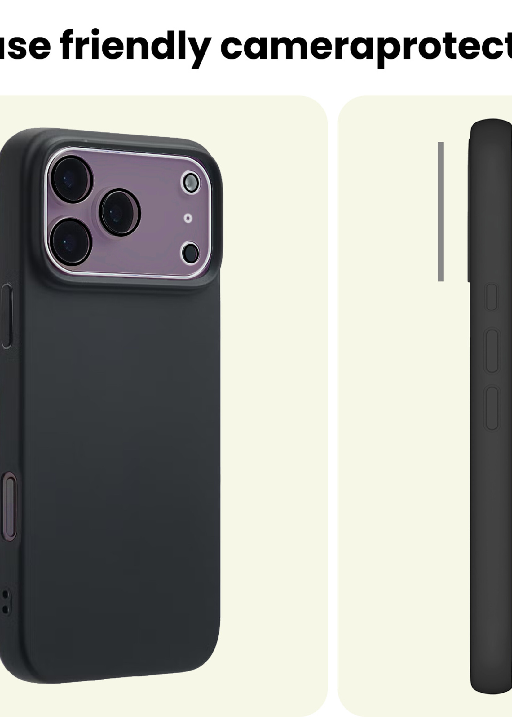 LUQ LUQ iPhone 18 Pro Max Camera Screenprotector - 3 PACK